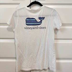 White Vineyard Vines Women’s pocket tee SMALL